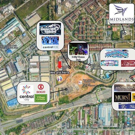Hostahome Suites At I-City, Central Mall Shah Alam Dış mekan fotoğraf
