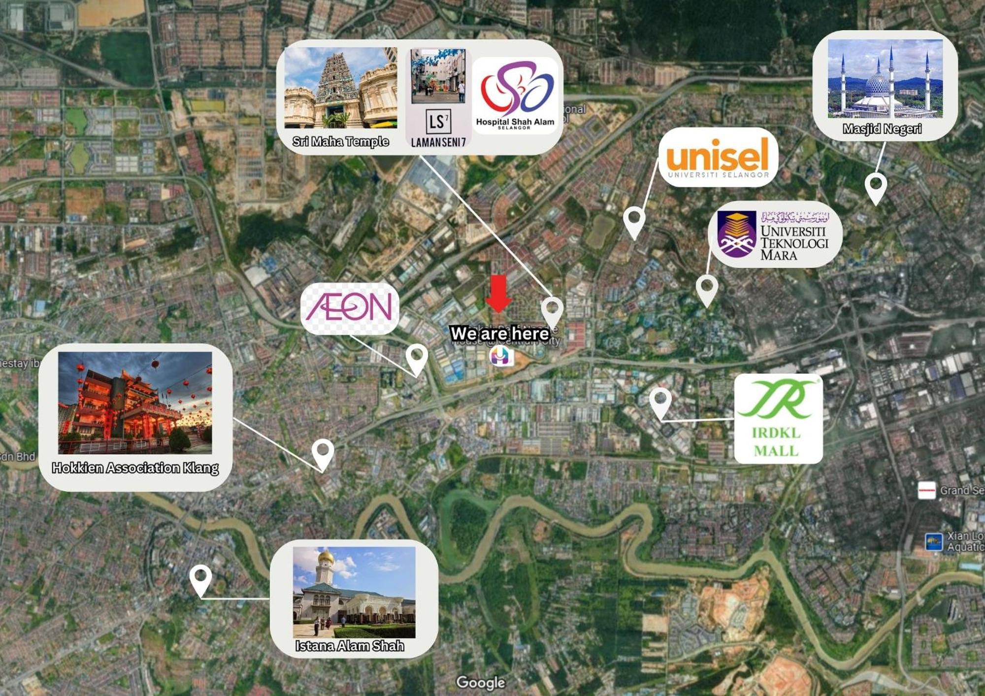 Hostahome Suites At I-City, Central Mall Shah Alam Dış mekan fotoğraf