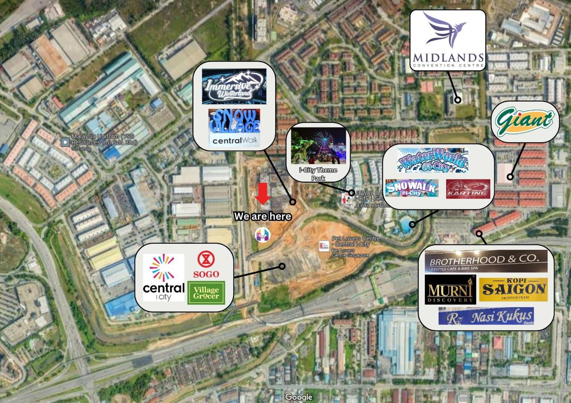 Hostahome Suites At I-City, Central Mall Shah Alam Dış mekan fotoğraf